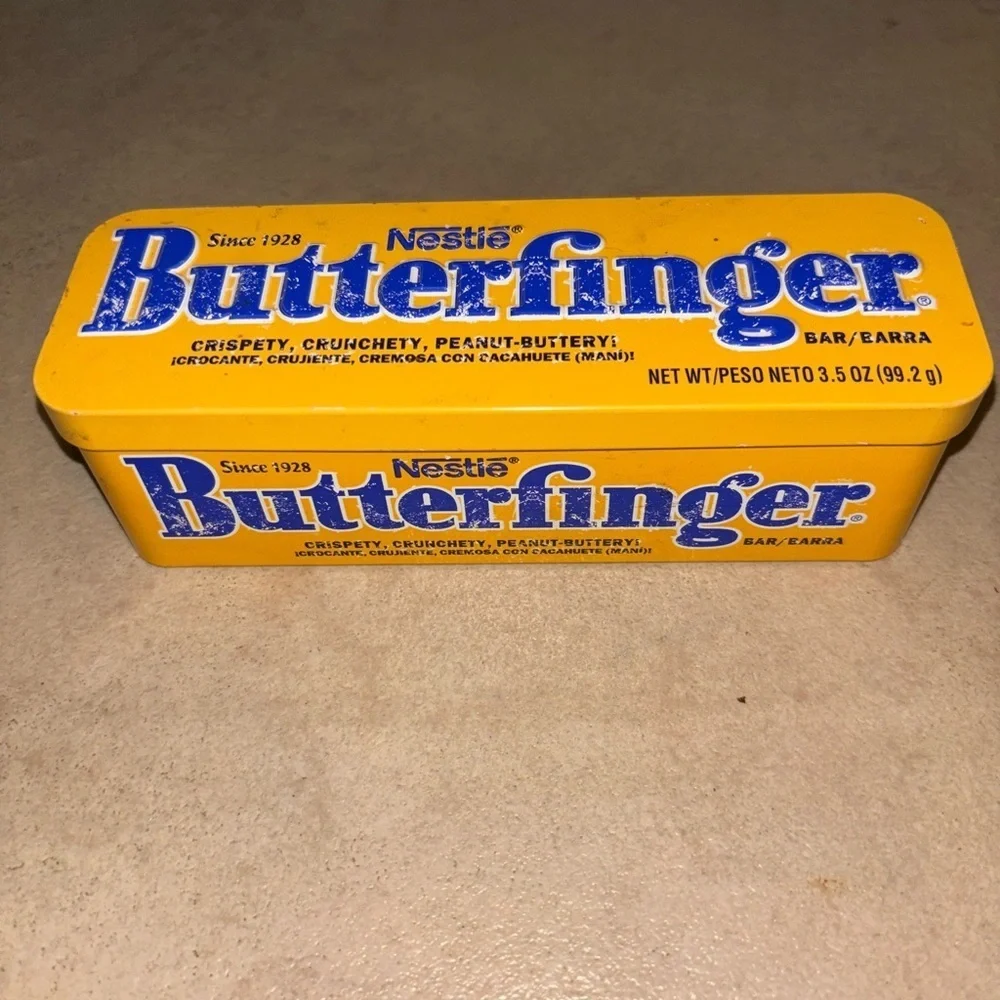 Nestle Butterfinger Collectors Candy Tin